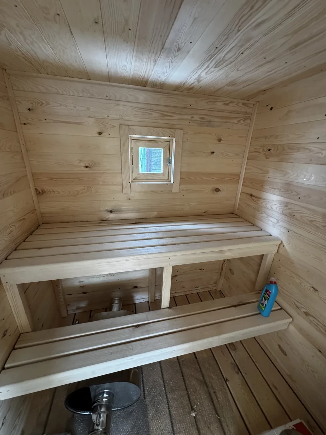 Баня каркасная 4×2 (тёмная) - миниатюра 10