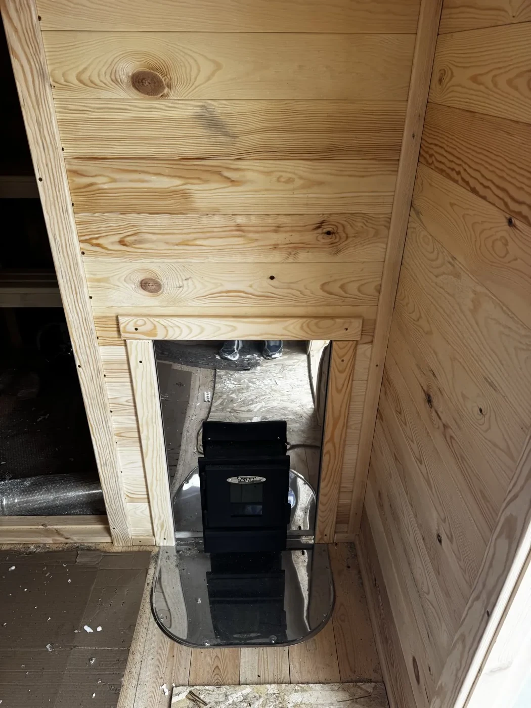 Баня каркасная 4×2 (тёмная) - миниатюра 5