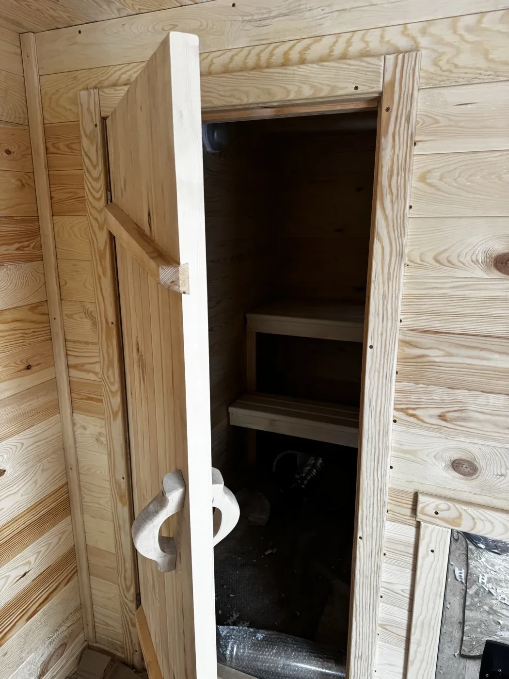 Баня каркасная 4×2 (тёмная) - миниатюра 8