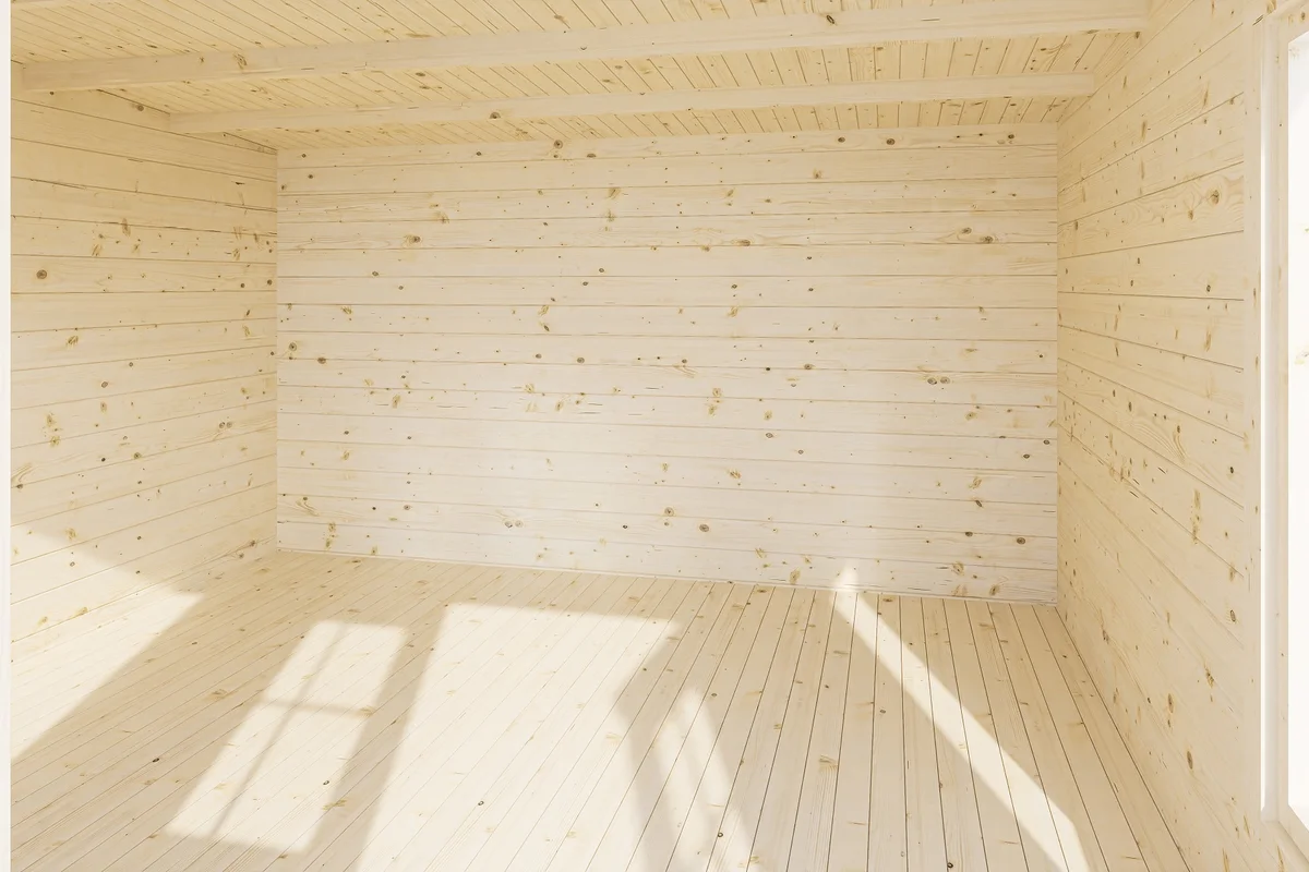 Дачный домик 21 с хозблоком - миниатюра 3