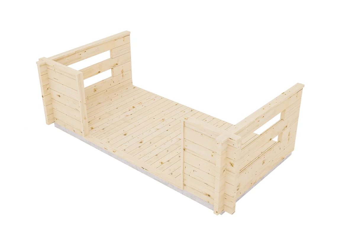 Терраса прямая 1,5 м